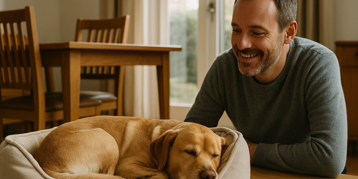 Cuccia perfetta: luce naturale e benessere del cane